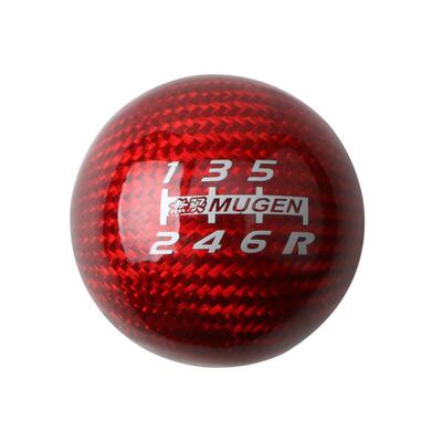 汽车碳纤维形挡头改装无限金属圆手动YC-PDT00档把通用挡把头波棍