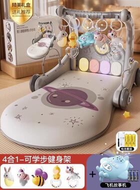 脚踏钢琴婴儿健个早教身月玩具器男女EMM3宝宝中国大陆女架孩塑料