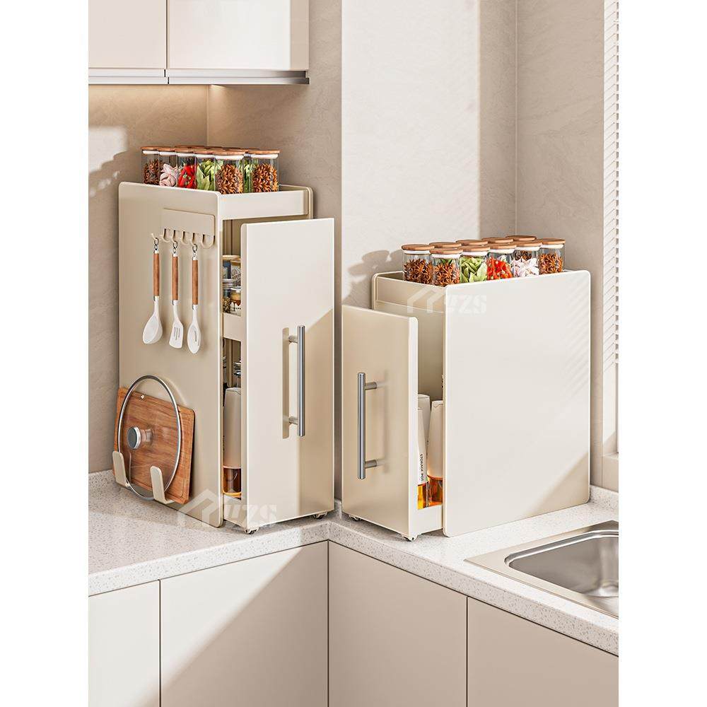 新纳款厨房款调料架台面抽拉式多层防尘收油盐酱醋窄ltao物调味料,厨房/烹饪用具,抹布架/厨房清洁收纳架,淘宝优惠券,粉丝福利购,淘宝优惠卷