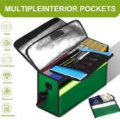 文6500F防火件文件袋安全文收纳贵重件收纳袋公文652包手提三包玖