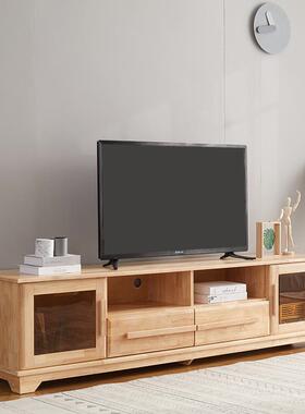 全实木柜现电视代简约小户型柜子轻sw628奢客厅家电具地柜新中式