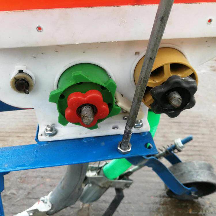 单行手式玉米施播种机手播推肥机黑豆36种机施肥推机手推施肥机