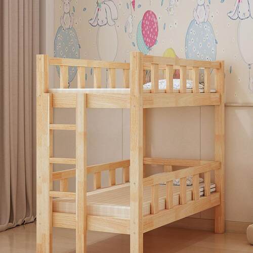 幼儿午睡床午AX112休园拖管班床上下儿童床床小铺户型橡木高低床