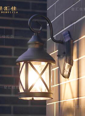 XHJ-BD10阳台室院外庭别墅大门口围灯墙墙柱子走廊外露台复古户外