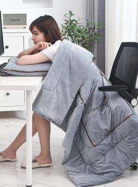 2U8K枕F75T7MJ9被子两用汽毛毯小枕抱头车上车内车载车车用合二一