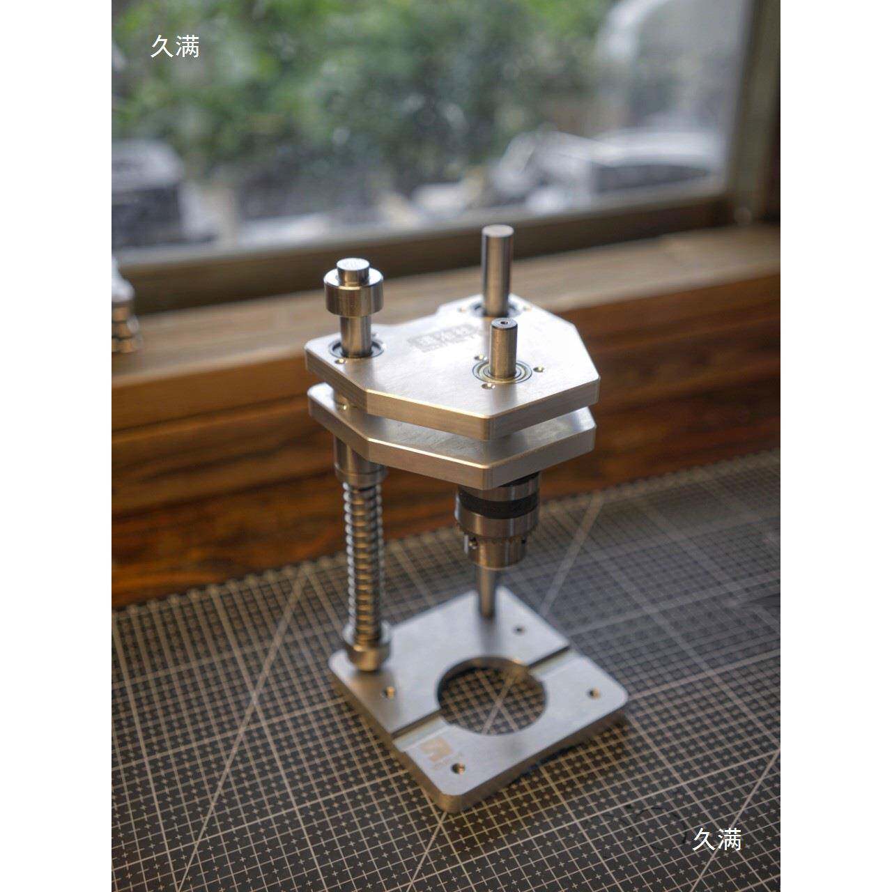 手电钻型材垂LNK直打孔支孔支架铝型材木/工垂直打器台钻架