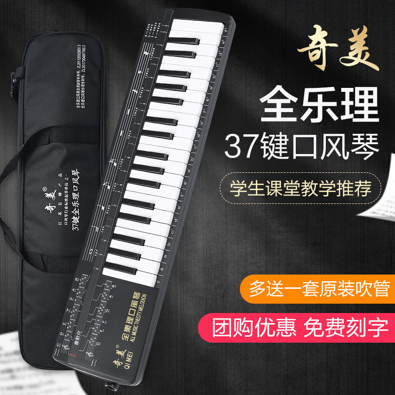 奇美全乐理37键口风琴学生专用