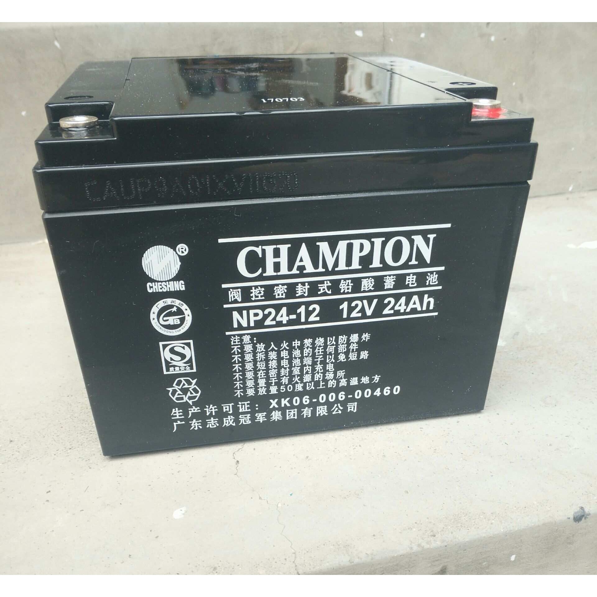 蓄电池计算机系统NP24-12免维护12V24AH 太阳能UPS电源现货