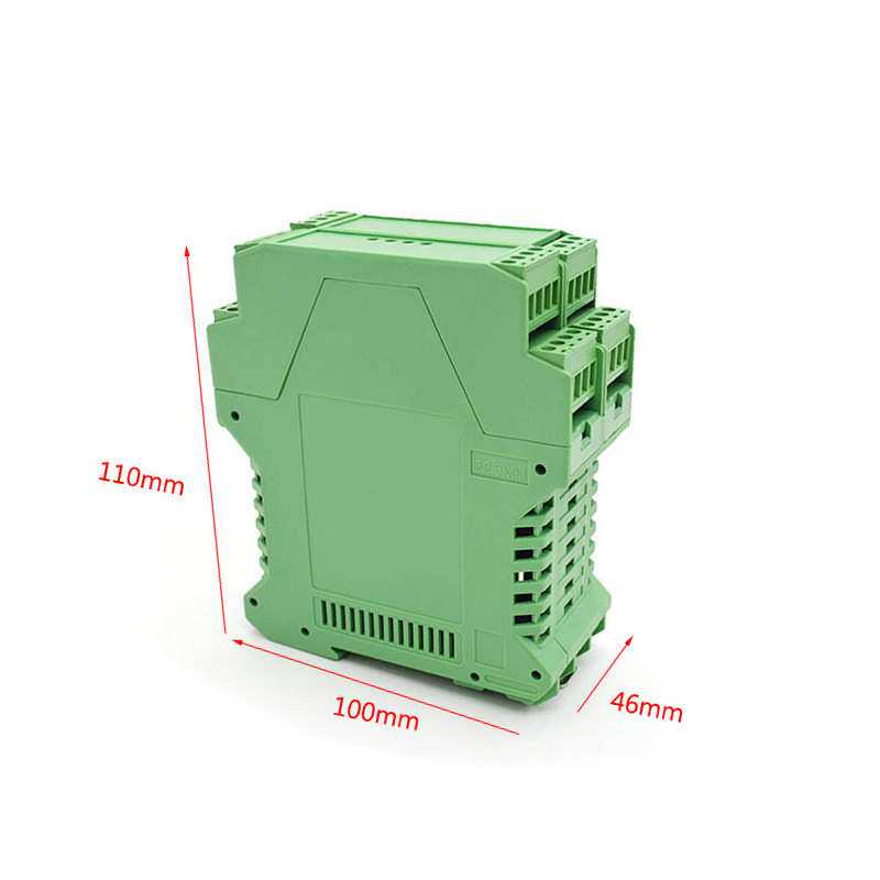 电子模块导轨塑料外壳电源开关控制器壳体PLC仪表接线盒子 DR30