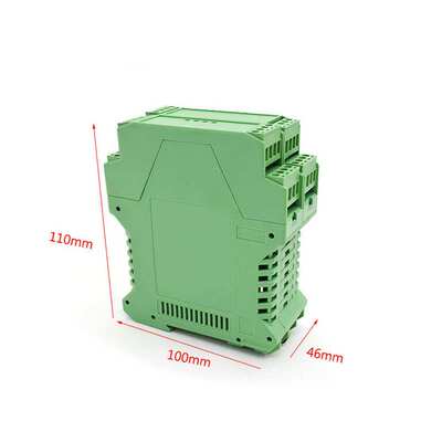 电子模块导轨塑料外壳电源开关控制器壳体PLC仪表接线盒子 DR30