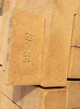 sk-34耐火砖厂家宝兴耐火材料直供异性多孔高铝黏土质标准耐火砖