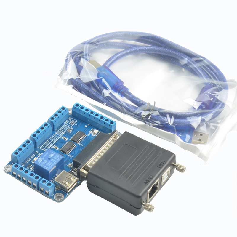 MACH3 USBCNC接口板 USB转并口 运动控制板 模拟并口(新款超小)