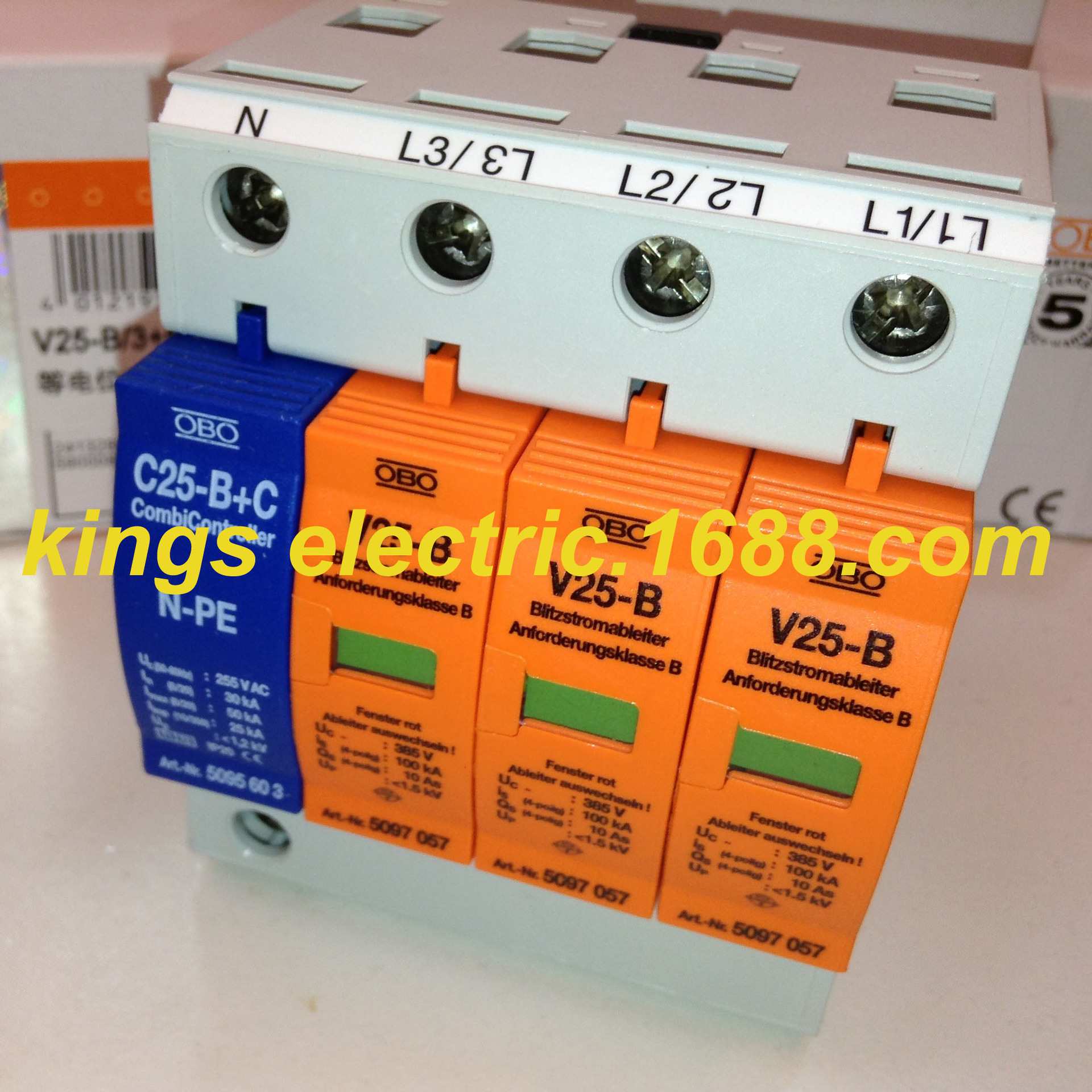 德国 OBO防雷器 V25-B/3 -NPE (广东普通用户市场)