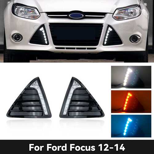 适用于12-14款福克斯日行灯Ford Focus daytime running light
