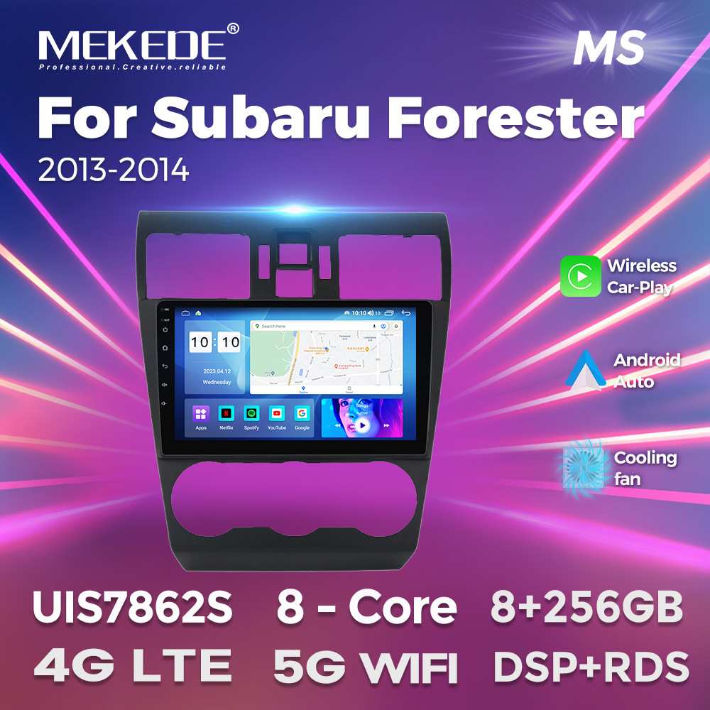 适用于Subaru Forester 2013-2014斯巴鲁森林人车载中控智能导航
