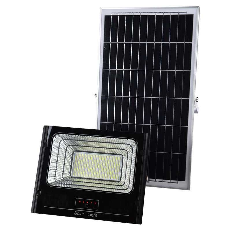 英文太阳能投光灯LED户外庭院分体式室内外太阳能灯Solar Light