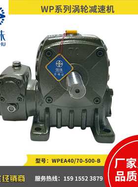 强珠牌WP系列蜗轮蜗杆减速机WPEA40-70-500-B