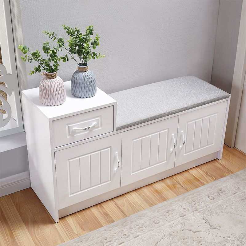 门口换鞋凳收纳凳鞋柜简约现代欧式白换鞋凳储物凳实木烤漆沙发凳,3C数码配件,摄像机配件,淘宝优惠券,粉丝福利购,淘宝优惠卷