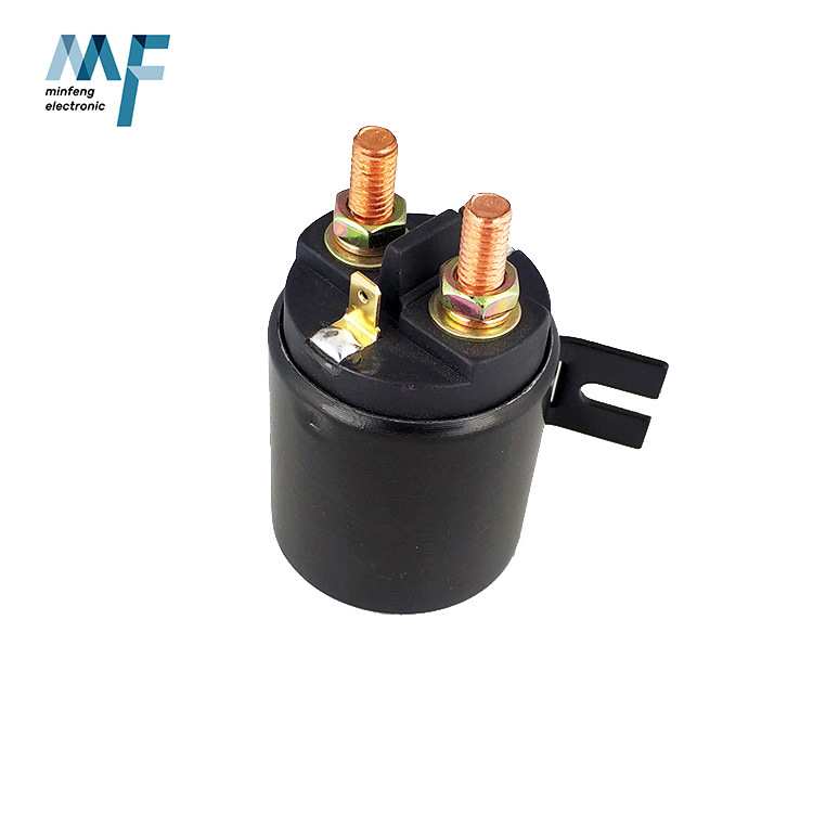 渣土车电机 吸铁开关 卡车尾板马达12V 24V