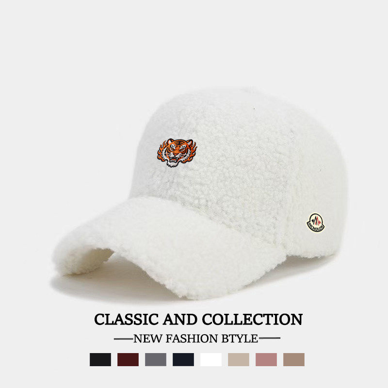 蒙口钢琴【官方直营】休闲时尚棒球帽虎年限定男女同款保暖鸭舌帽