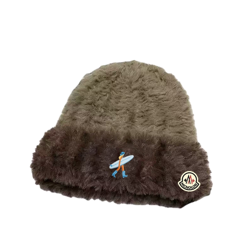 蒙口钢琴【官方直营】毛绒渔夫帽女冬季保暖防寒护耳帽显脸小帽子