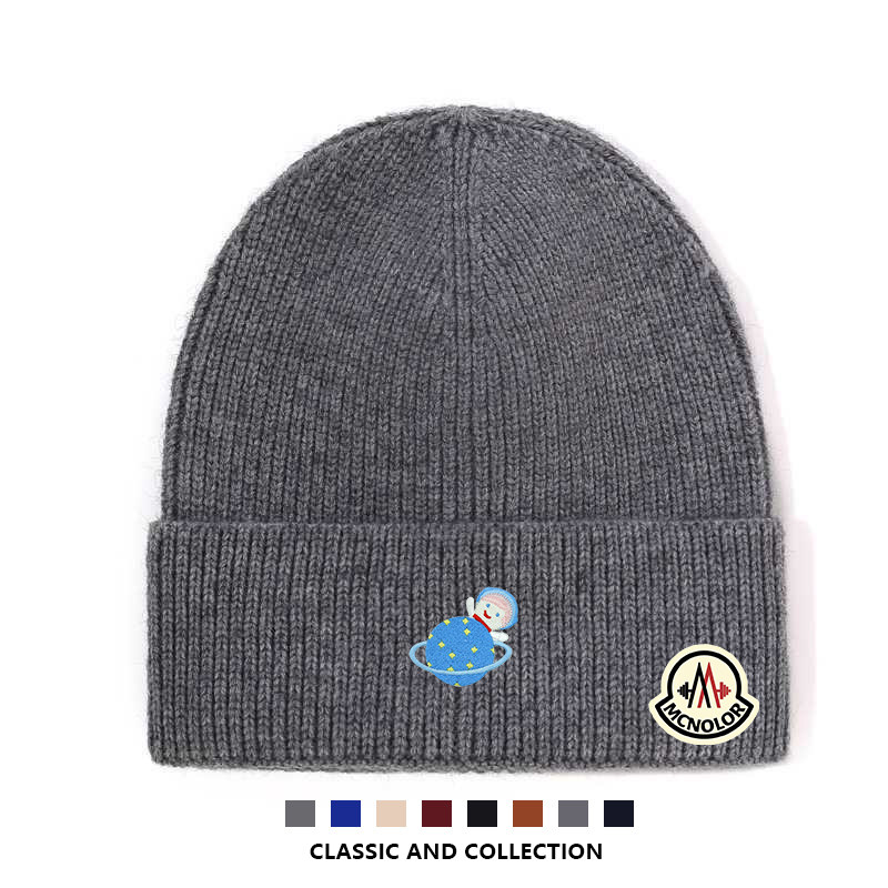 蒙口钢琴【官方直营】针织帽男女同款毛线帽百搭保暖冷帽显脸小潮