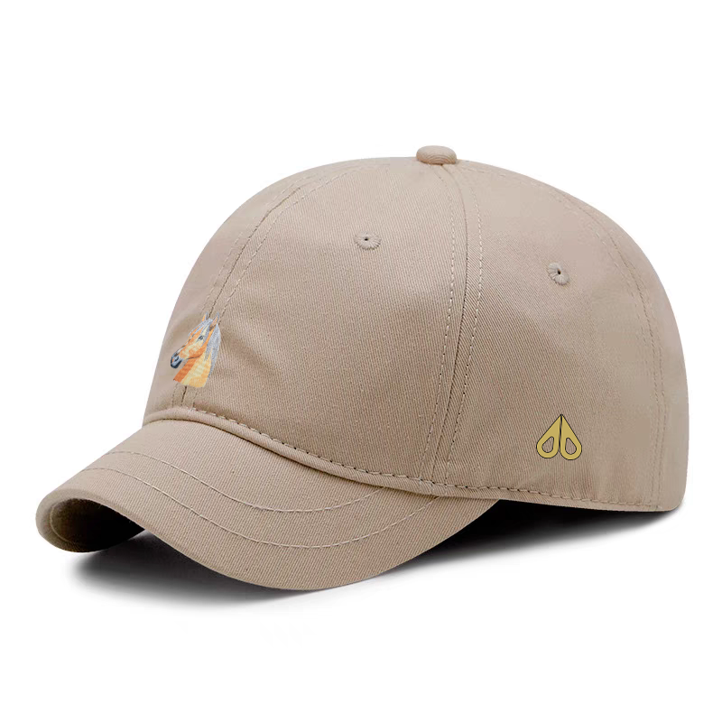 剪刀四季MOOSE韩版时尚百搭简约男女同款硬顶短帽檐显脸小棒球帽