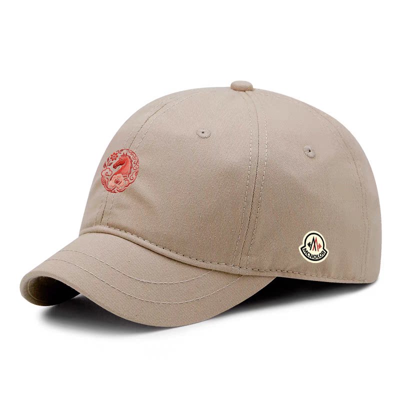 蒙口钢琴【官方直营】马年限定棒球帽男女同款百搭时尚休闲鸭舌帽