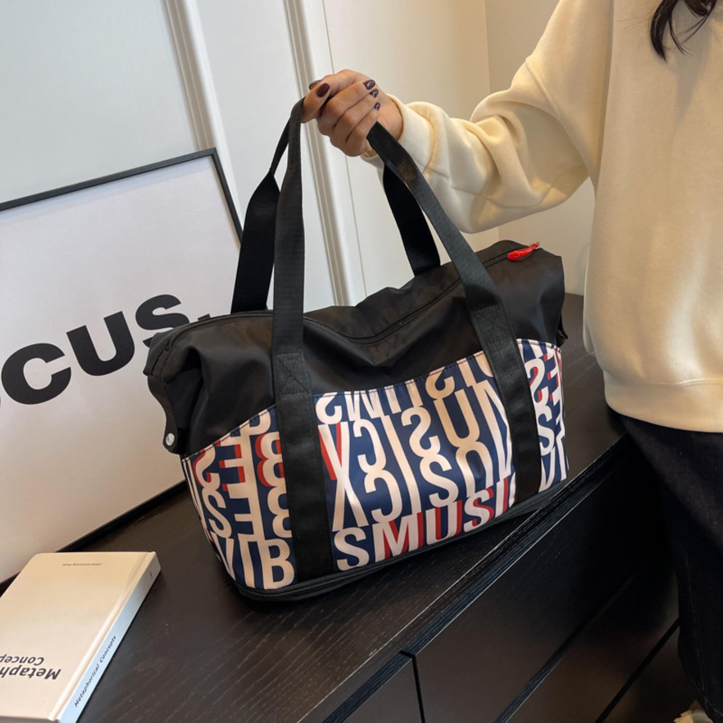 健身包男运动包瑜伽包干湿分离