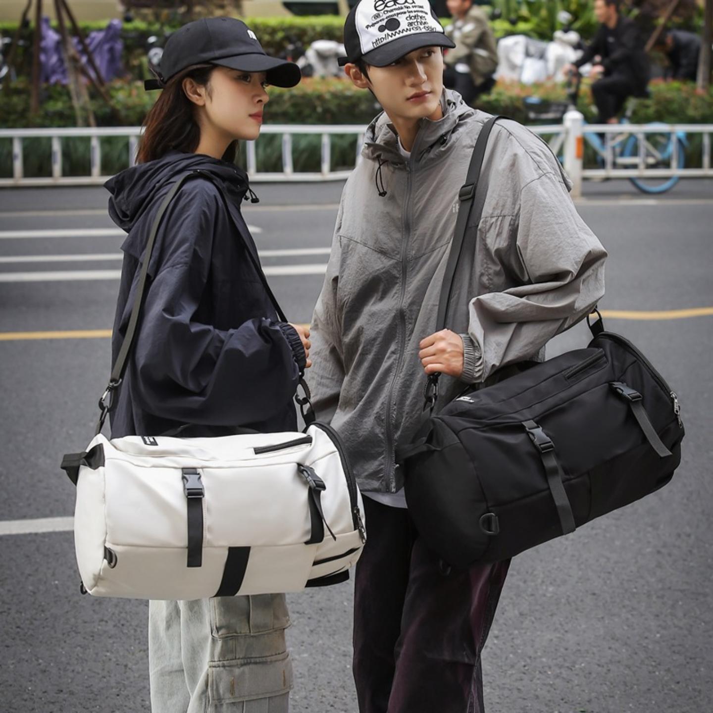 新款大容量旅行包时尚简约休闲