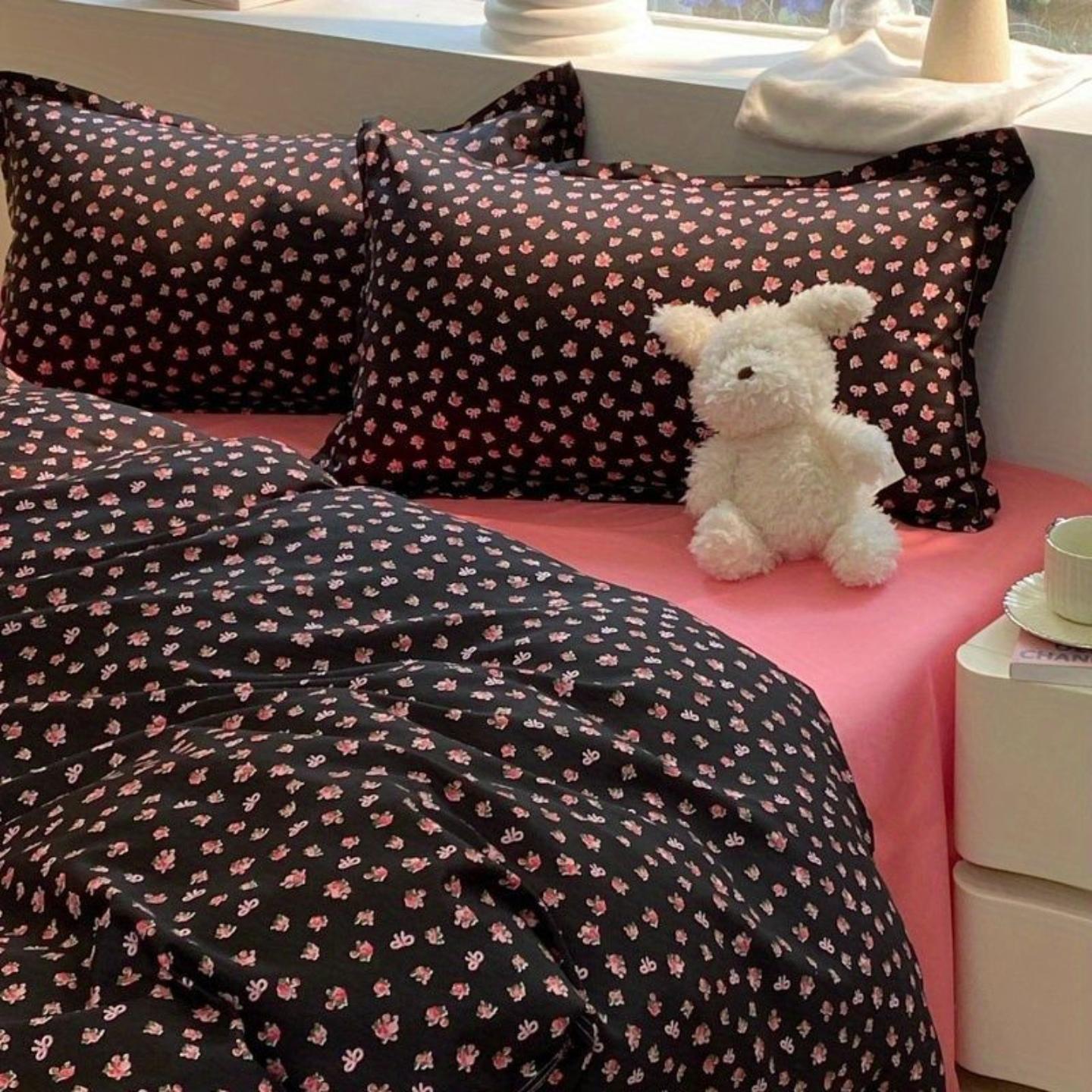 ins风新款韩式小碎花薄款水洗棉