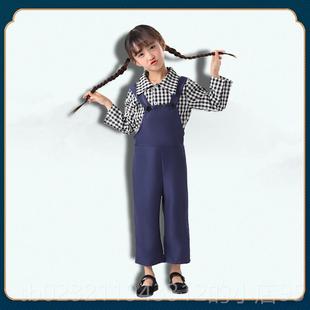 高档儿童黎明舞蹈服装送你一红红色朵报道花具卖报纸歌曲纸小报纸