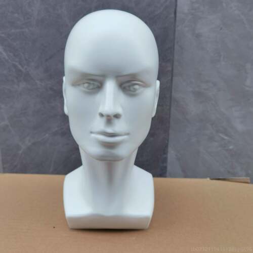 高档抽象艺模特头假发帽子人头模型耳机VR眼睛展道具模示型人术头