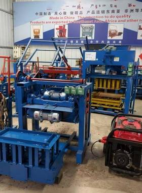 制出口专用免烧砖ABQ机实心砖空心砖压机砖手工黏土砖制机