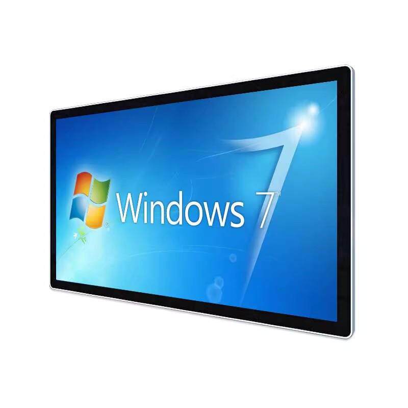 挂触摸一体机34355寸红外电容YP-CMJ-3触控2脑查询一体机4K壁显示