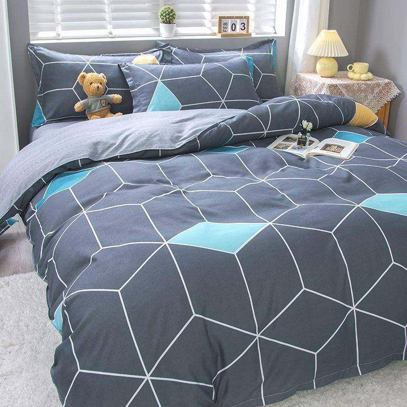 件高DYM档四套四季通用被套夏季学新款人单三件套床上用品男生女