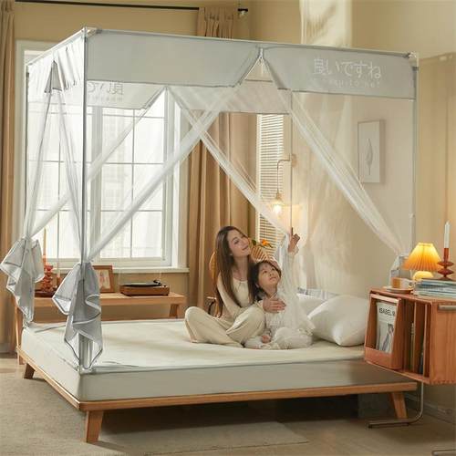 儿童摔FAL-2025蚊帐家帐用02防5新款卧室宝宝回底2防止掉床全底婴