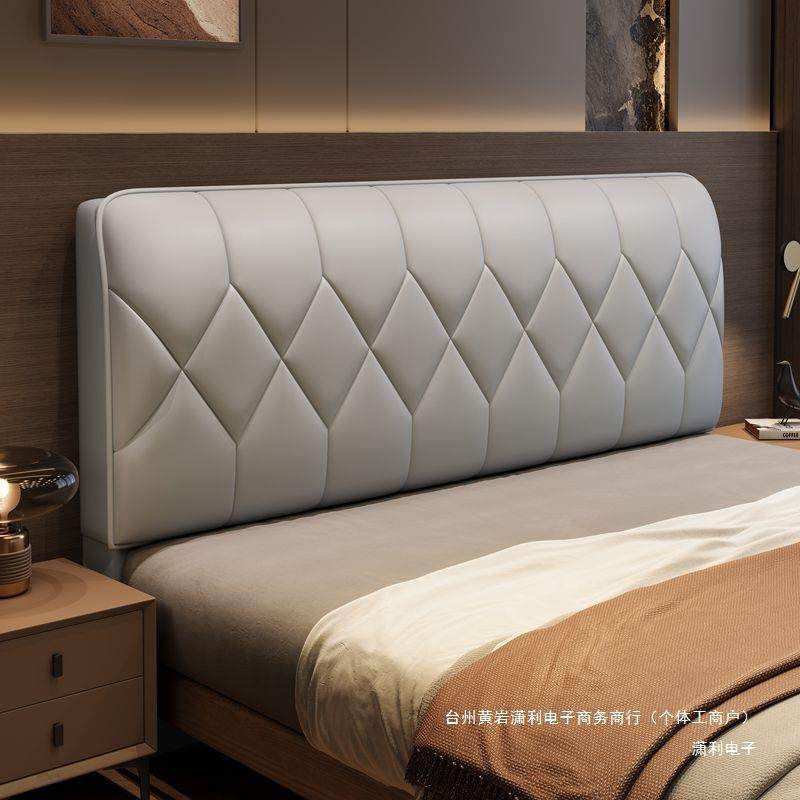 025新款科技布床头罩软包木板加防撞床LCB厚头套罩床头保护套2防,居家布艺,床头罩,淘宝优惠券,粉丝福利购,淘宝优惠卷