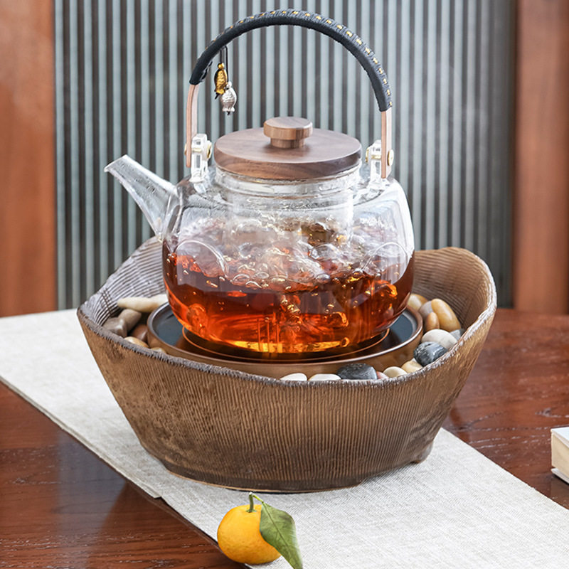 弘一电陶煮茶炉玻璃壶家用