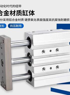 三轴导杆缸TM12/14216//20/2532/40/50/气63/*10X75-250CS