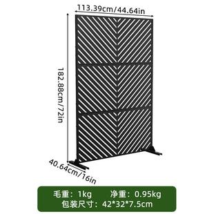 户外庭院屏风栅庭院屏风栏林景观镂空藤断阳台隔断花园护隔栏植园