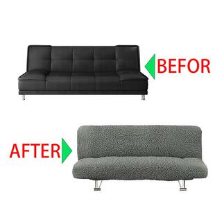 沙发床罩梭织沙发套弹全包加厚沙发床折叠日力云系纱防滑沙发套床