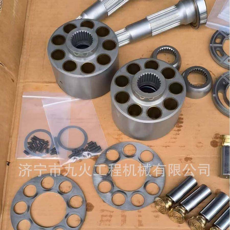 盘三塞一挖掘机SY7560胆柱摇摆VOP配泵油九孔盘球铰壳体