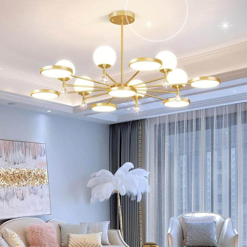 中66809山灯具2大全客厅吊灯025年新款网感红创意轻奢风厅餐灯