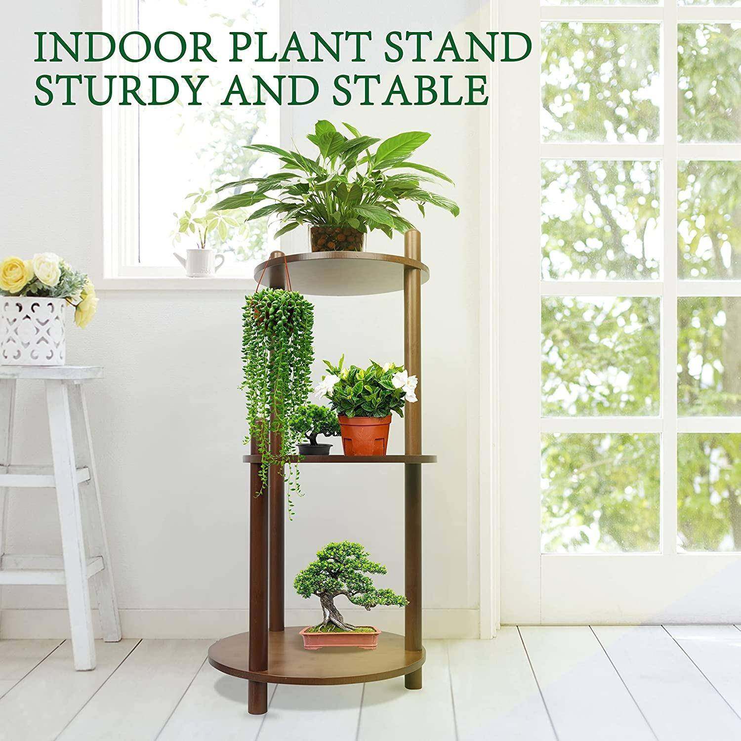 花架室内花几台花盆架客萝厅落地吊子兰架创意花实木绿摆件量大价