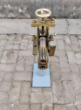 新款温铝轧花机手动铁皮卷MKI圆机滚机筒铝皮皮保压边机压筋机起