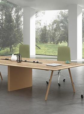 会工议长H2928会桌办员公桌工办公桌多人桌员工卡位简约桌作台洽