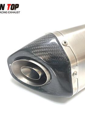470mm钛声合金天蝎大/R六角排气管尾段Ninja401660Z900/1/R6排气