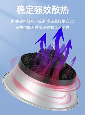 LED工矿灯1YKV00-300W新农库村庭省厂院仓球场工厂车库房吊灯电超