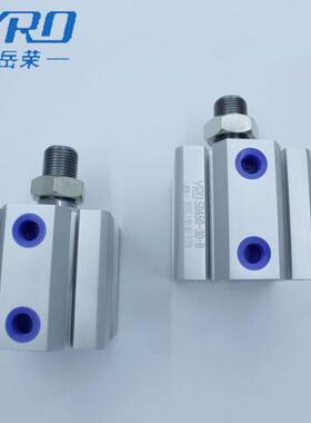 YRO岳荣气缸xsda63x2x0305x35x40x45x575x100薄型气866缸外牙SDAS
